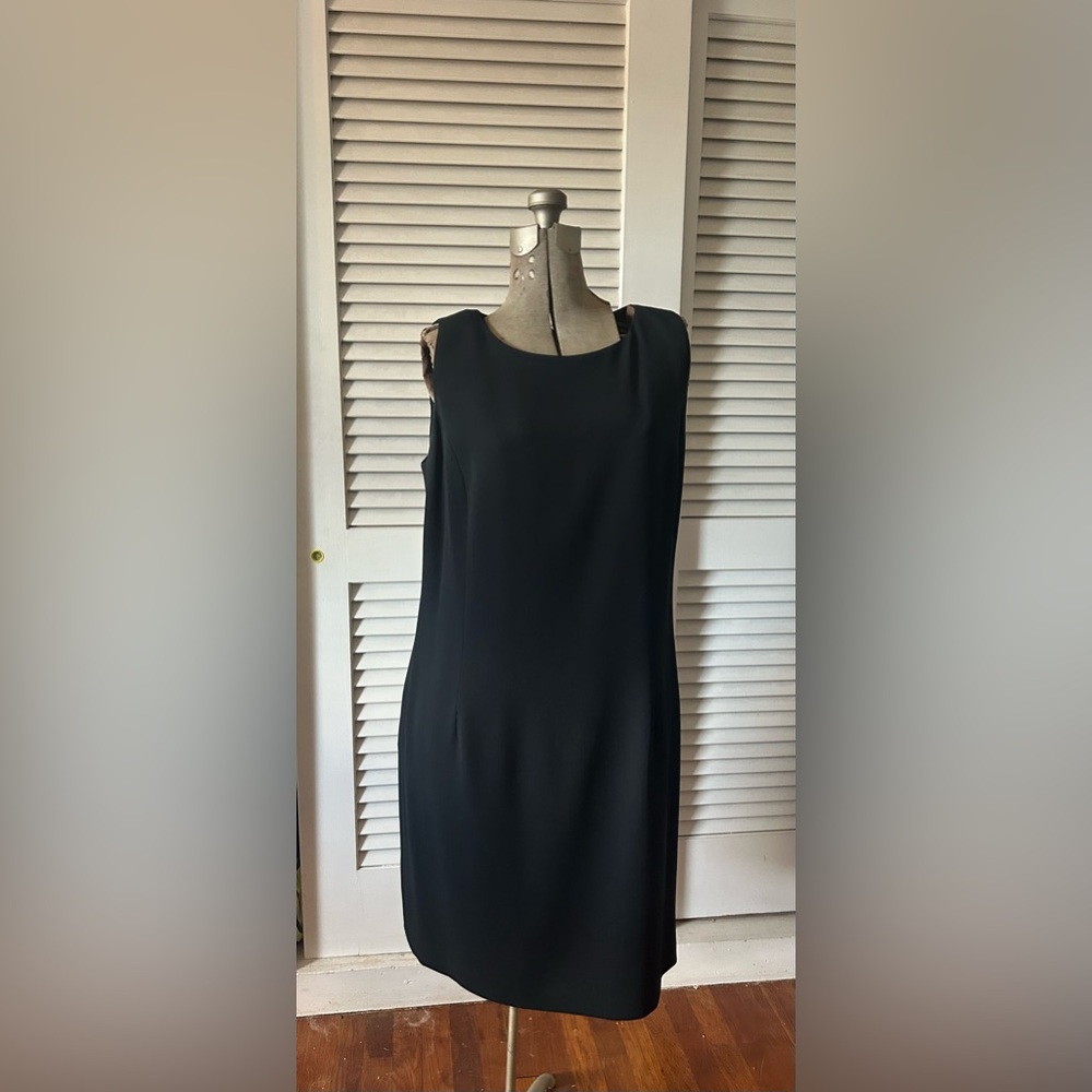 Garfield & Marks women’s size 16 black sleeveless dress.